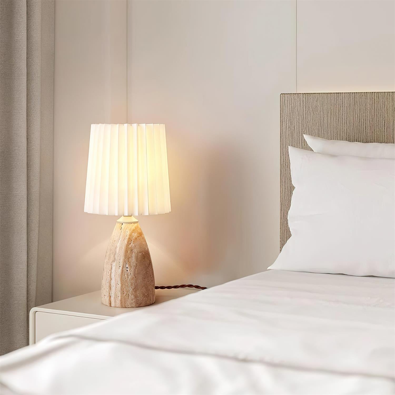 Fayna Natural Stone Table Lamp