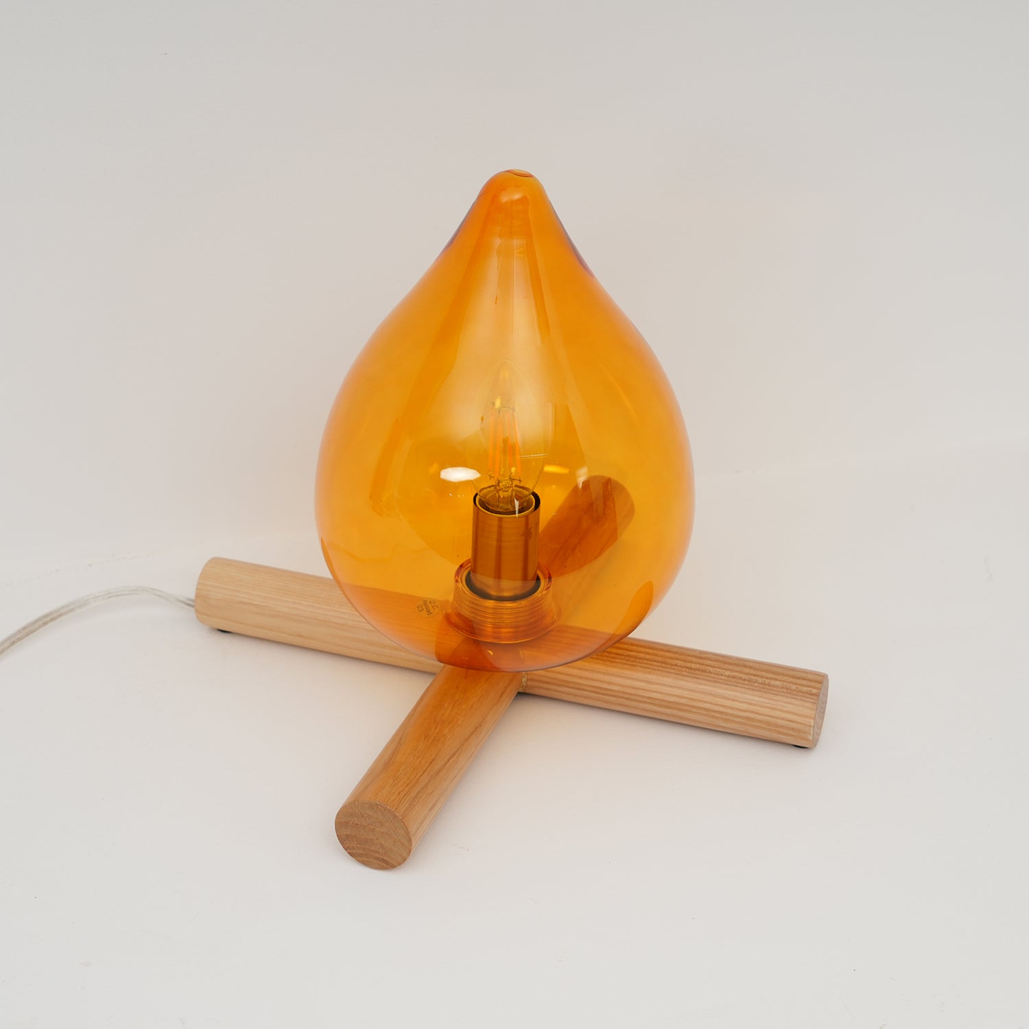 Houtvuurtje Table Lamp