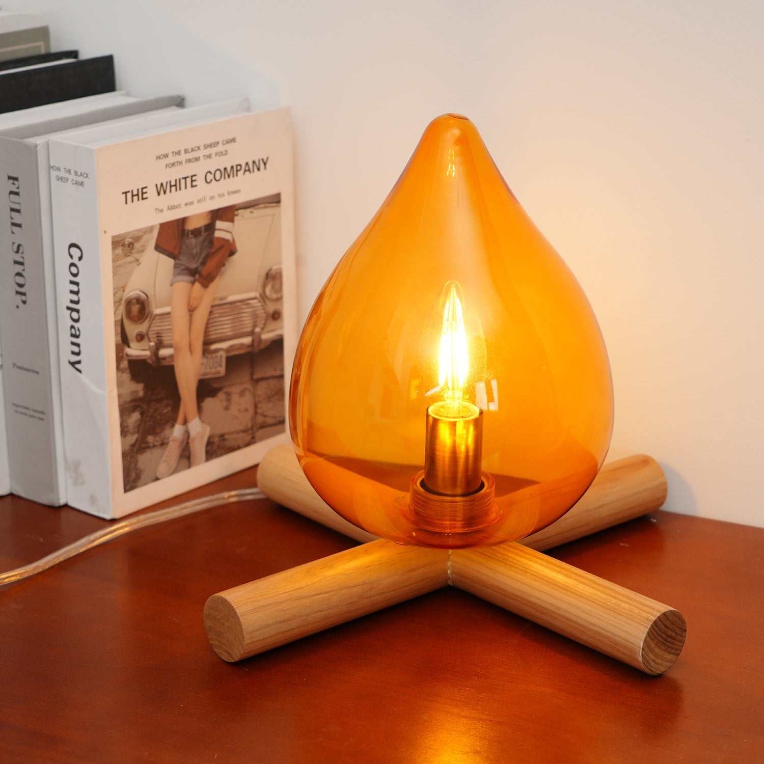 Houtvuurtje Table Lamp