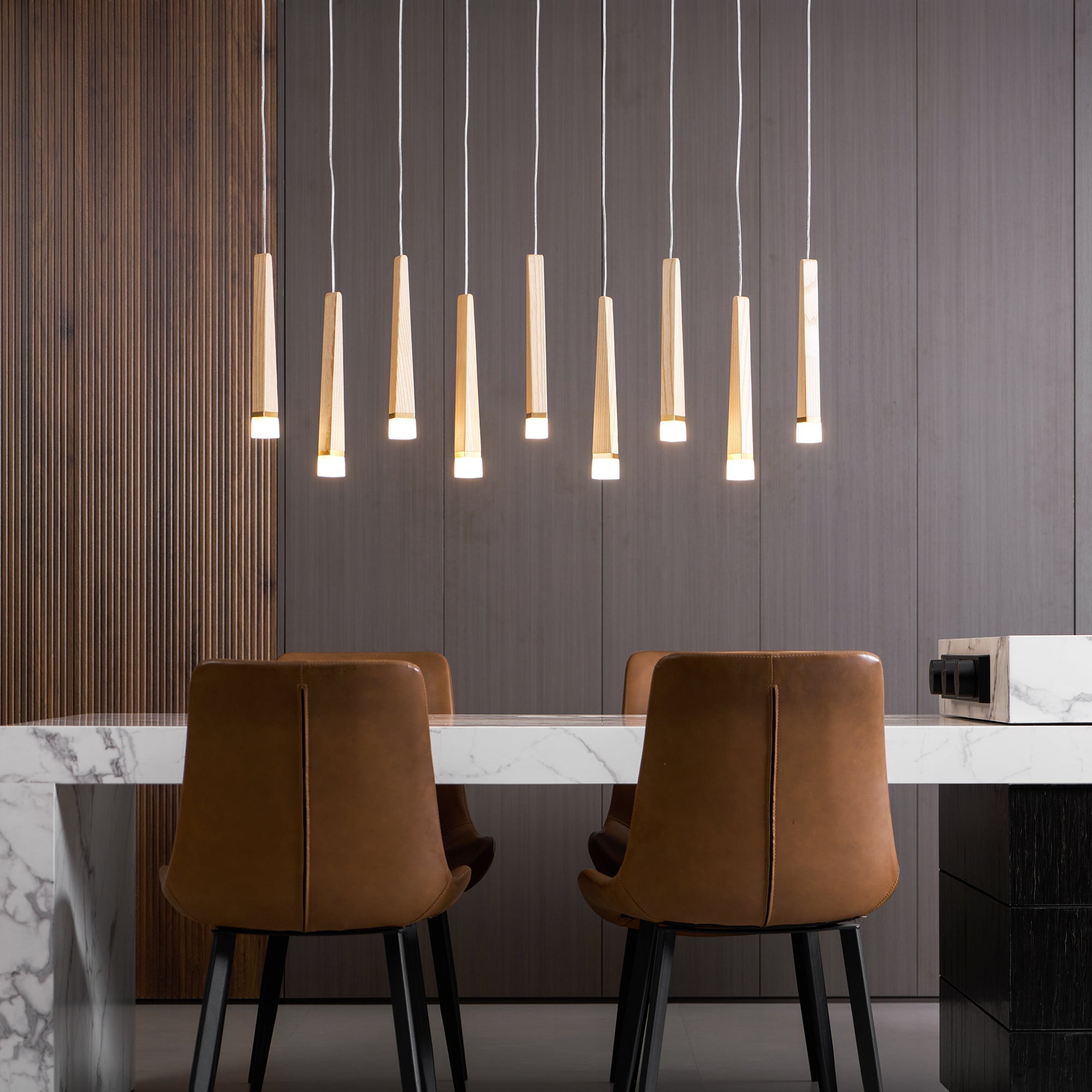 Firelighter Pendant Light