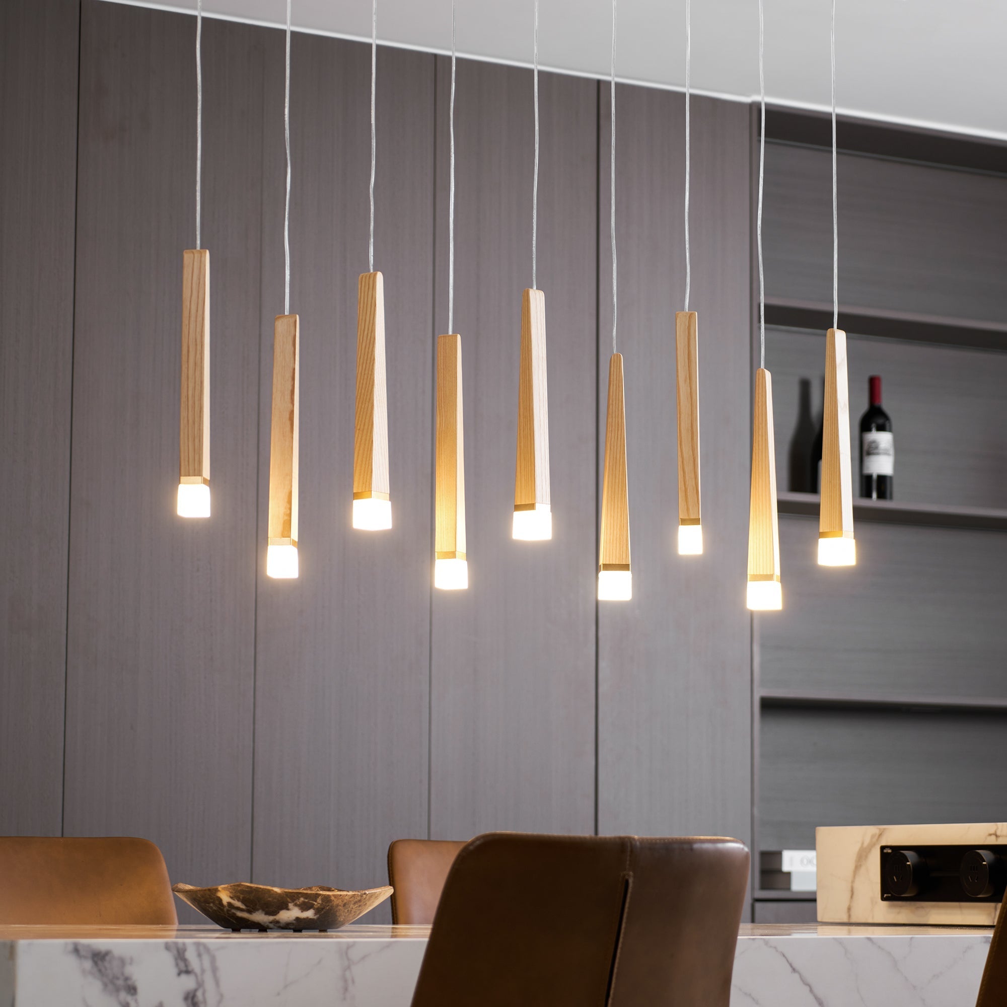 Firelighter Pendant Light