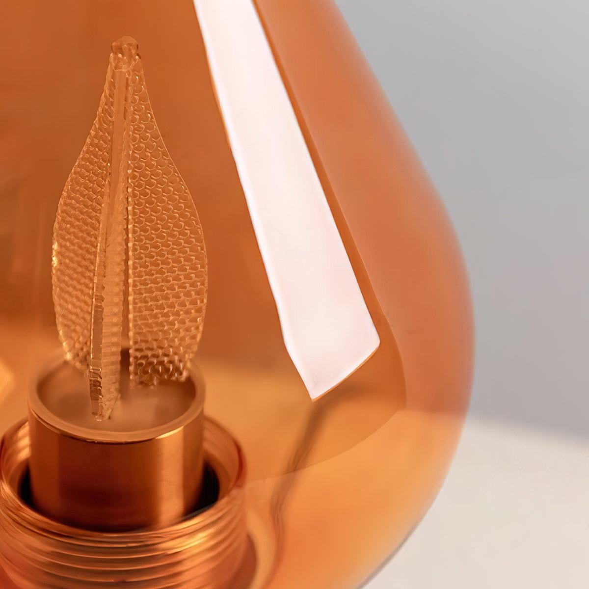 Linear Flame Table Lamp