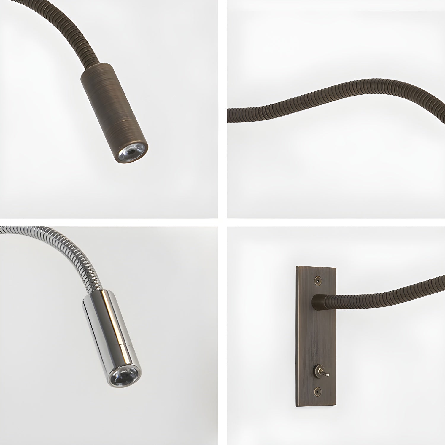 Elezor Flexible Gooseneck Wall Light