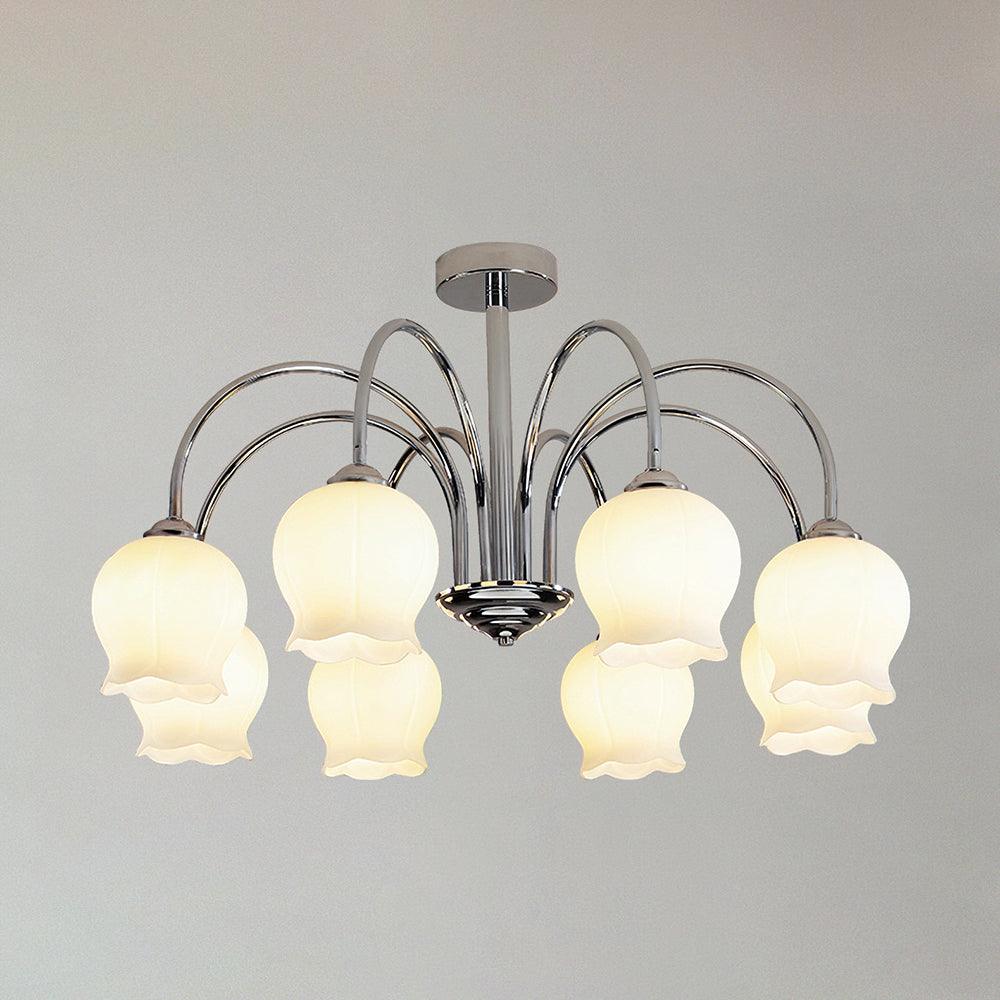 Foralle Tulip Ceiling Light With Tulip-Shaped Shades