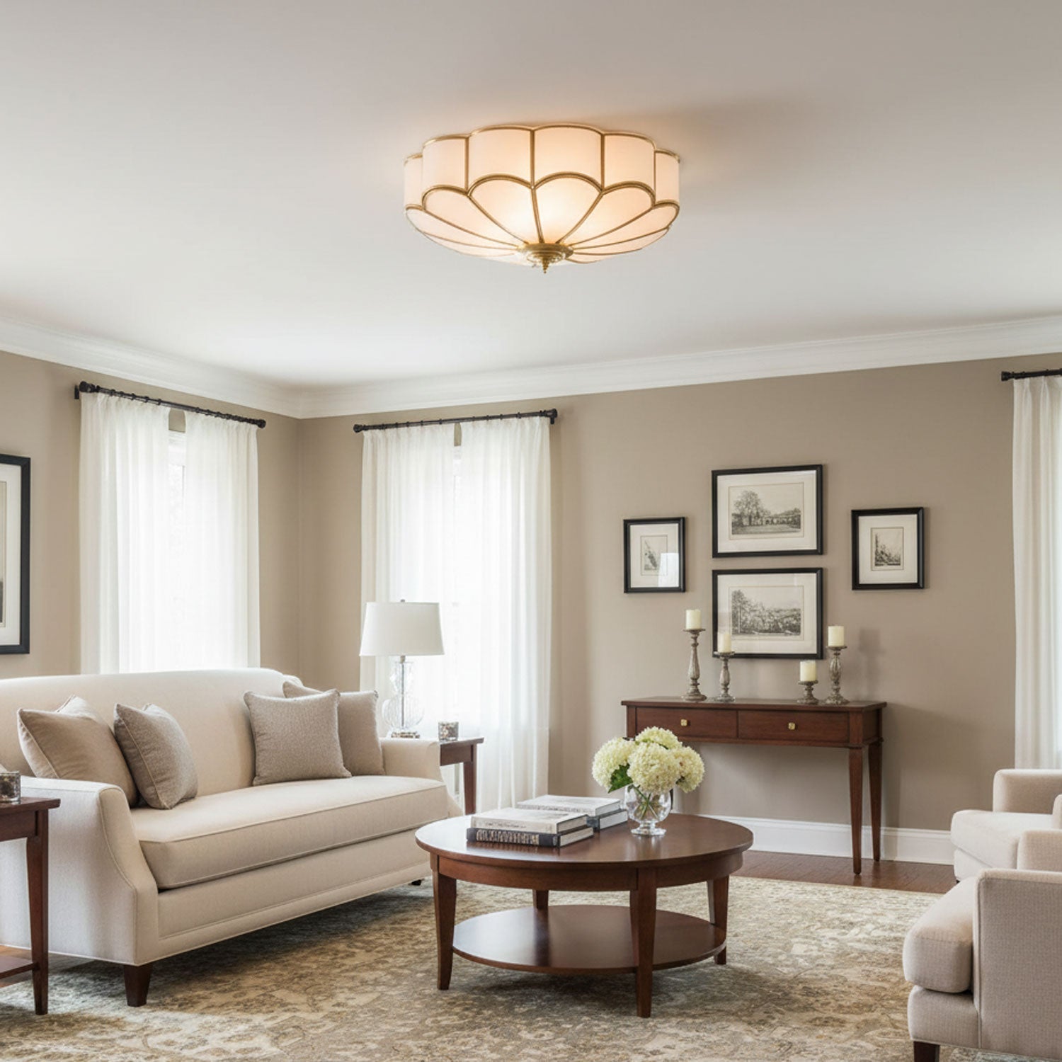 Hawve Flower Ceiling Light