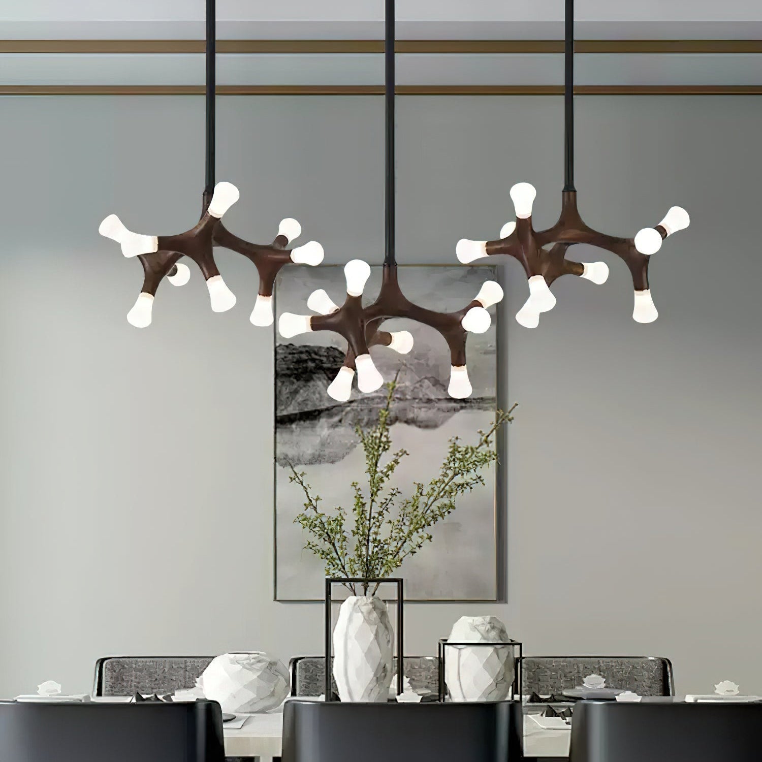Bonewood Pendant Light