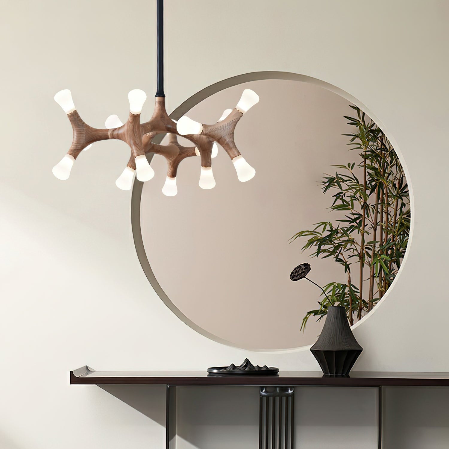 Bonewood Pendant Light
