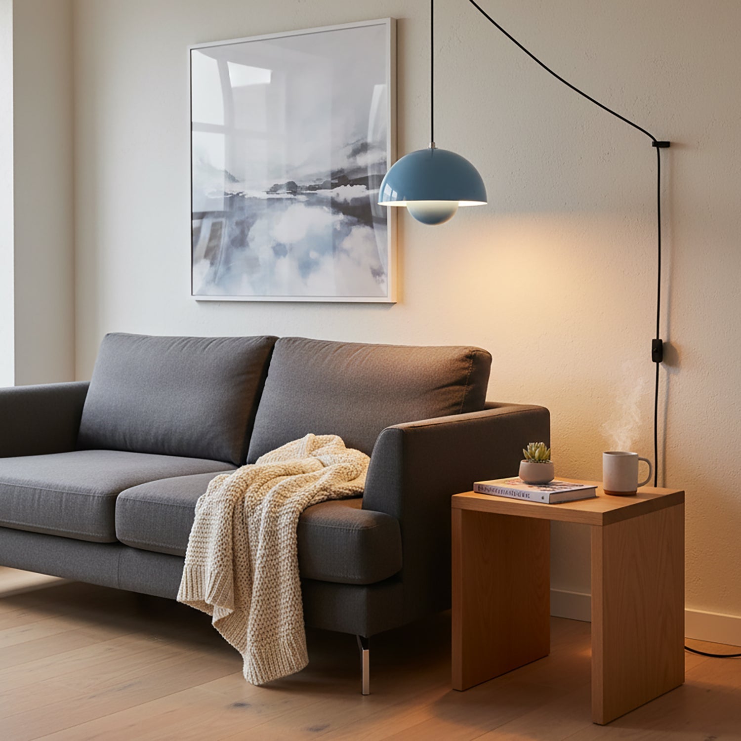 Wrenmion Plug In Pendant Light