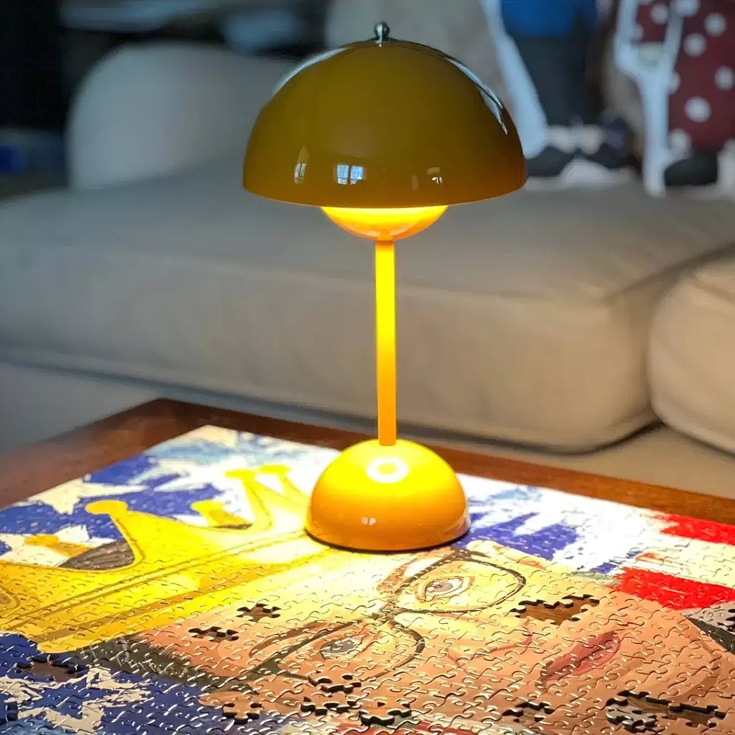 Evelia Mushroom Table Lamp