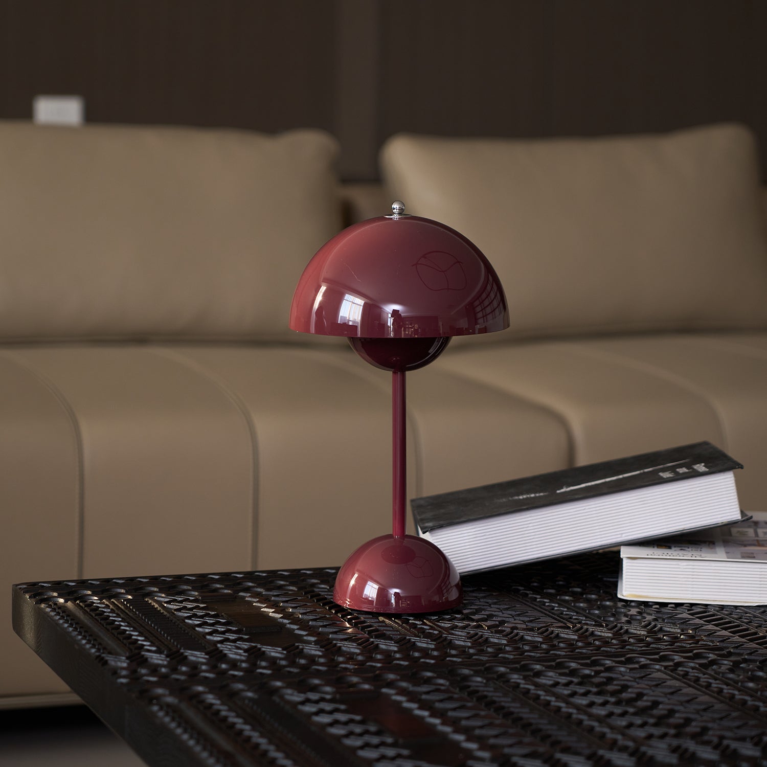 Evelia Mushroom Table Lamp