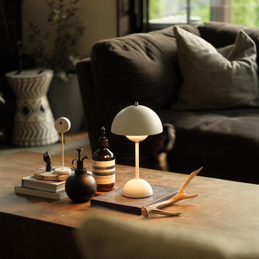 Evelia Mushroom Table Lamp
