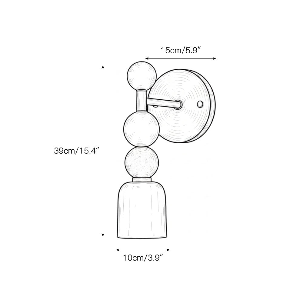 Yareror Sculptural Wall Light