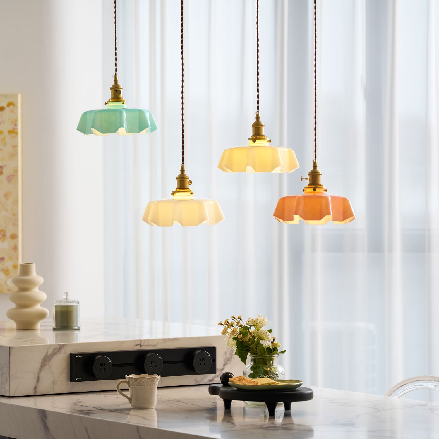 Delora Vintage Pendant Light