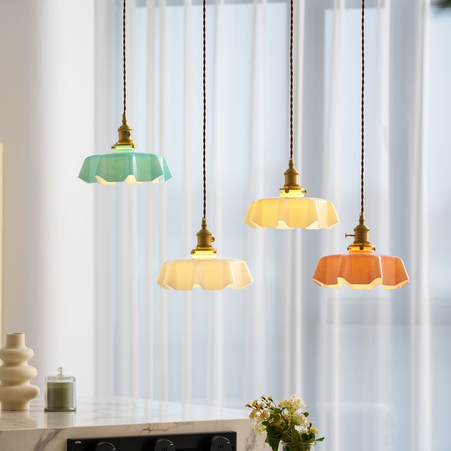 Delora Vintage Pendant Light