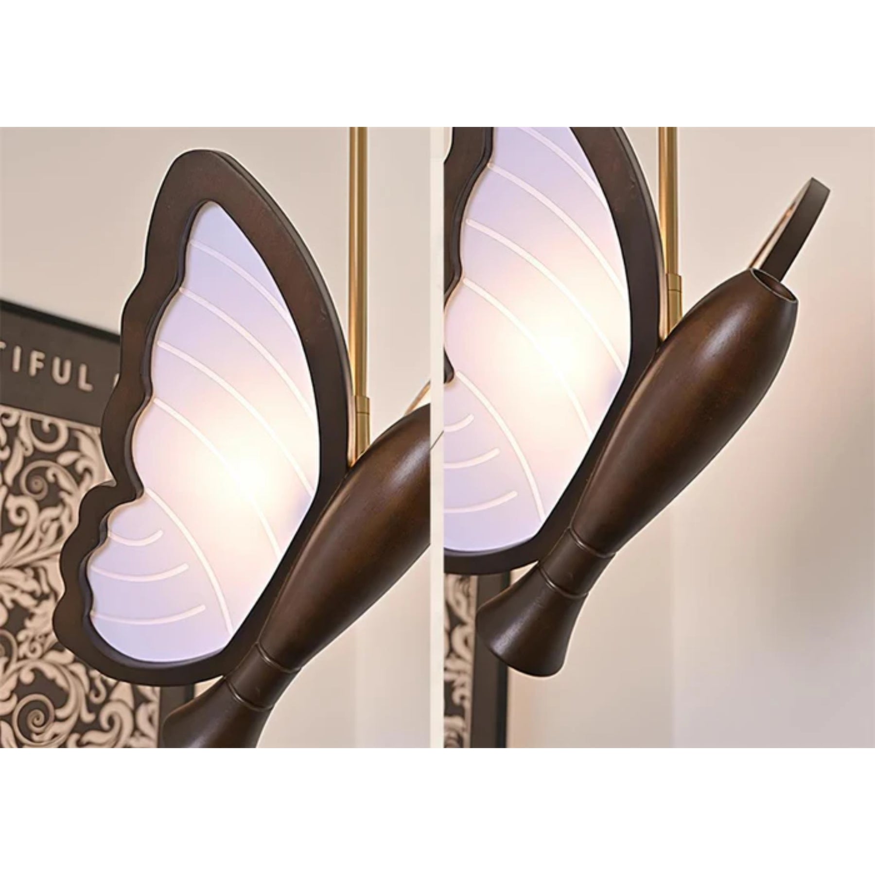 Misty Butterfly Pendant Light