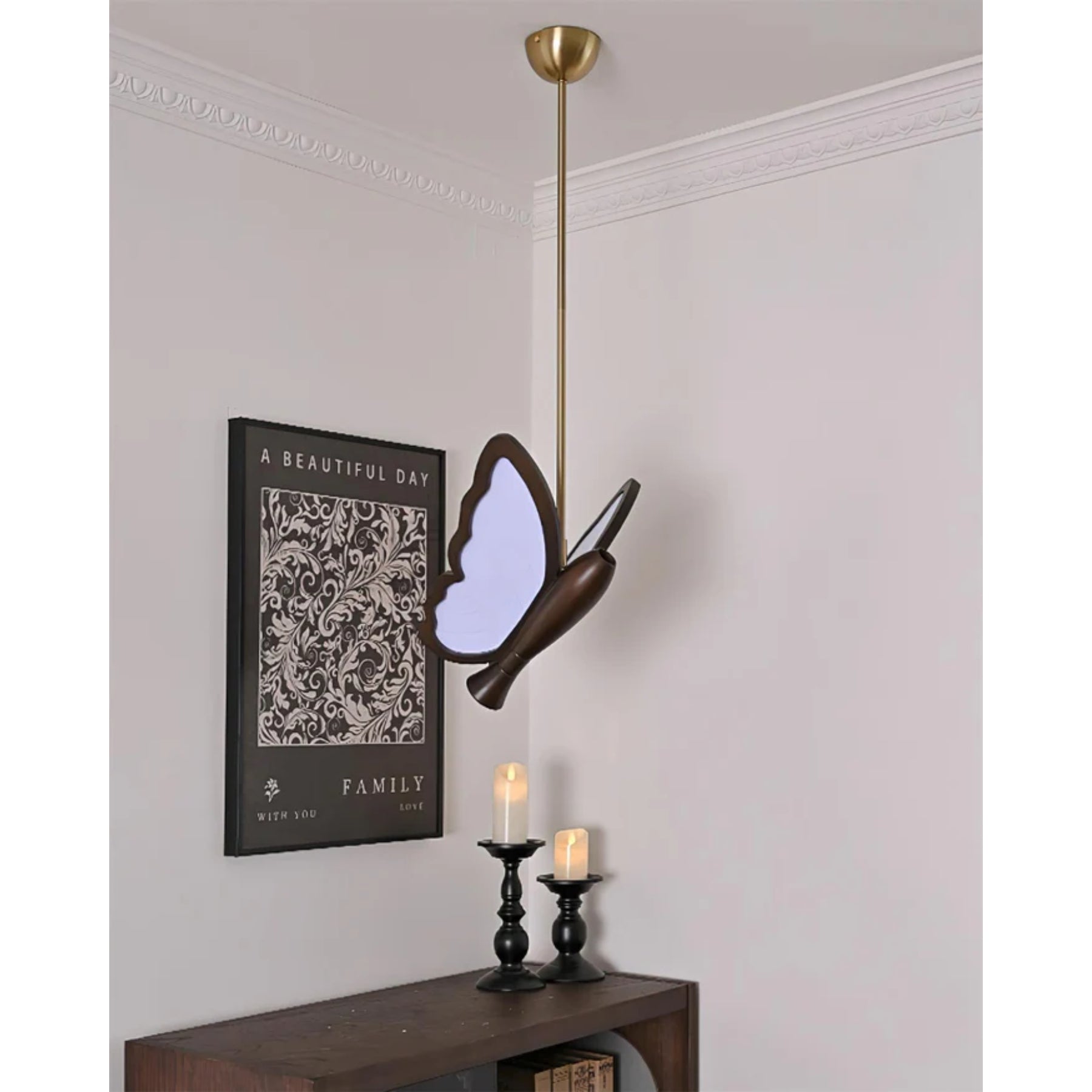Misty Butterfly Pendant Light