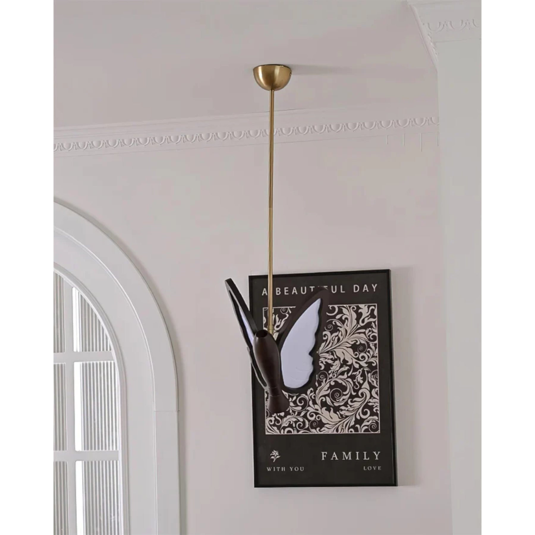 Misty Butterfly Pendant Light