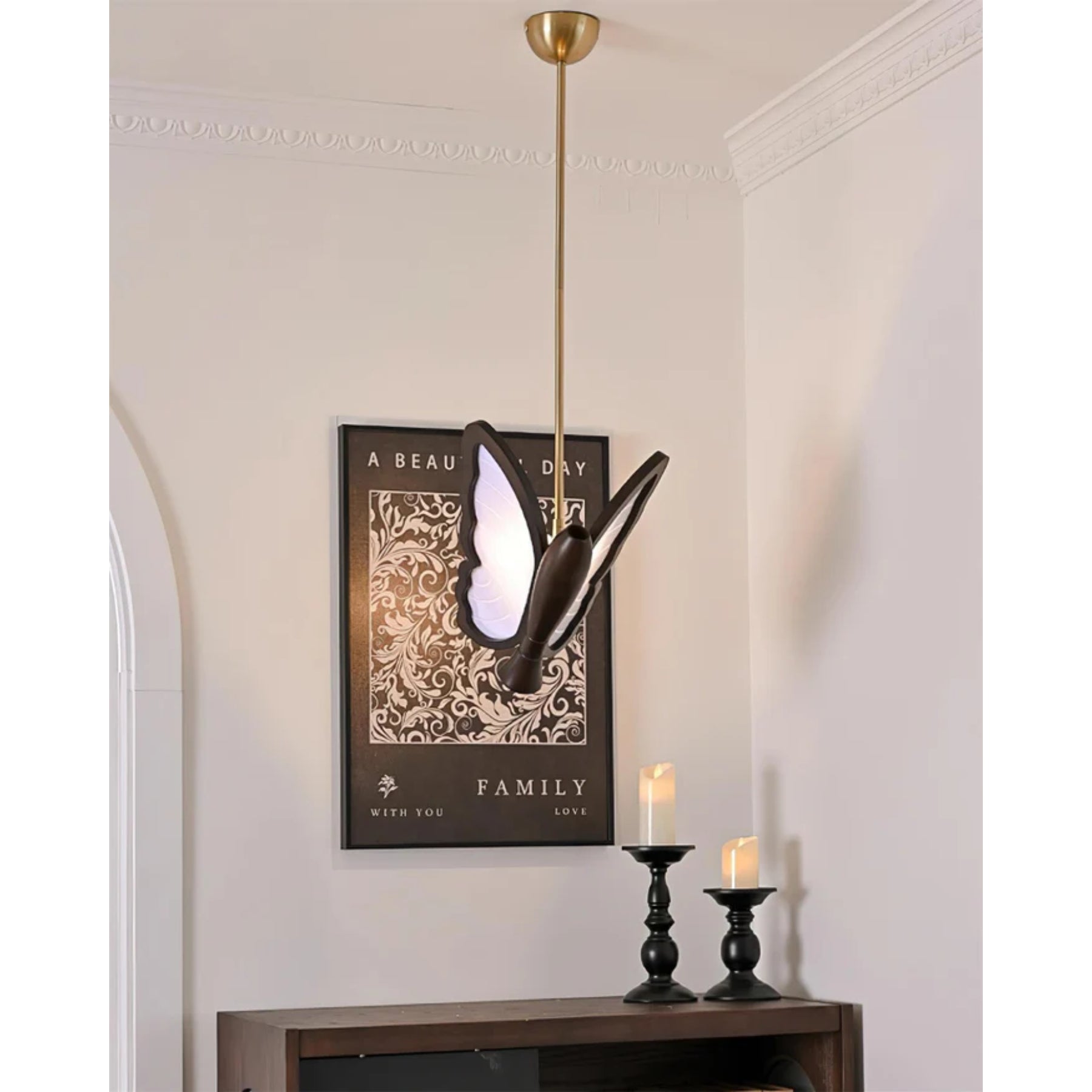 Misty Butterfly Pendant Light