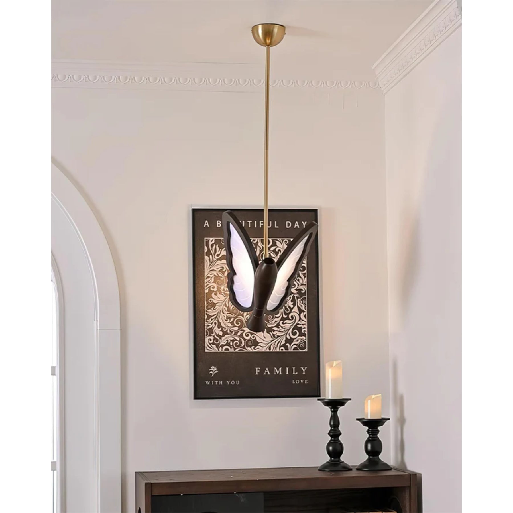 Misty Butterfly Pendant Light