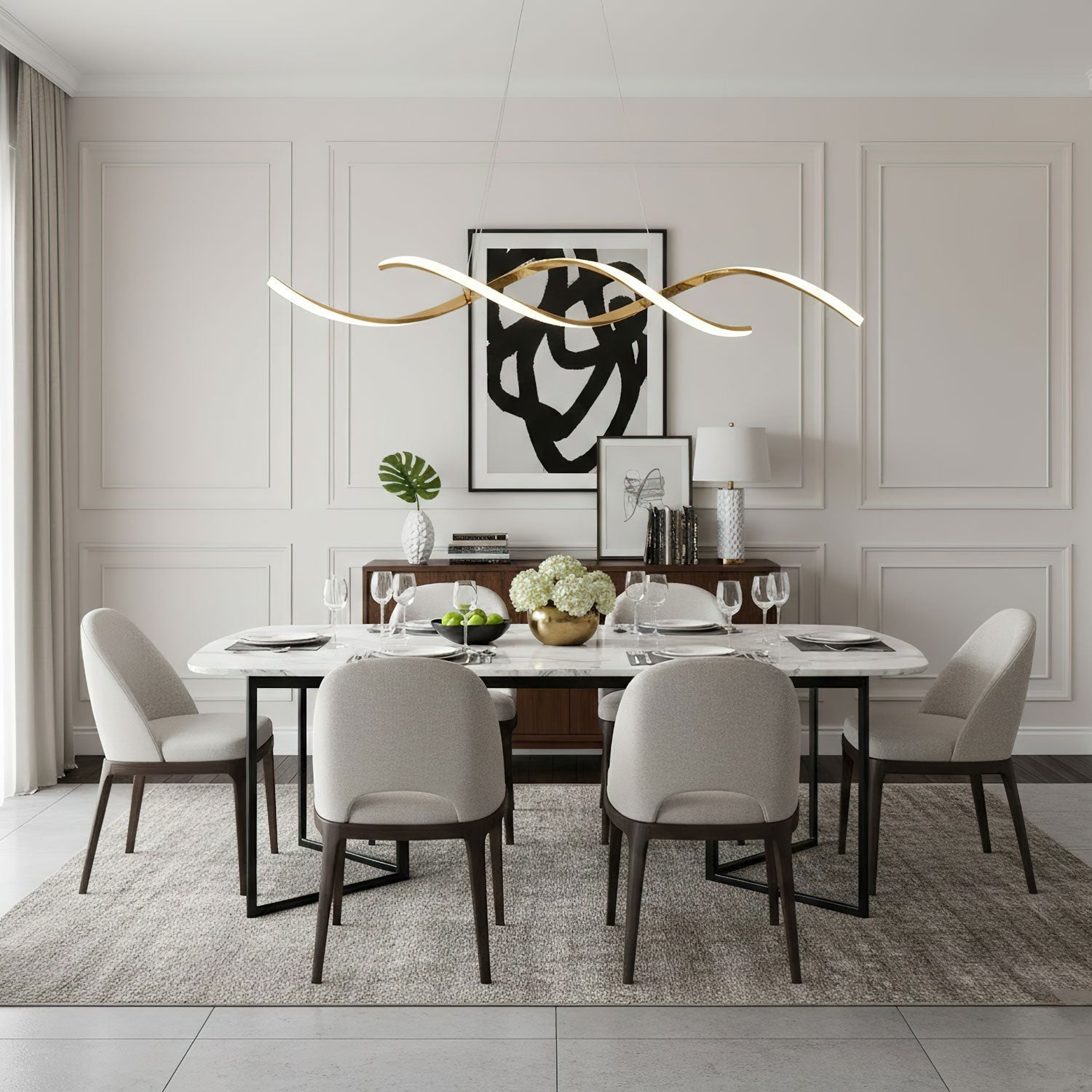 Luos Wave Pendant Light