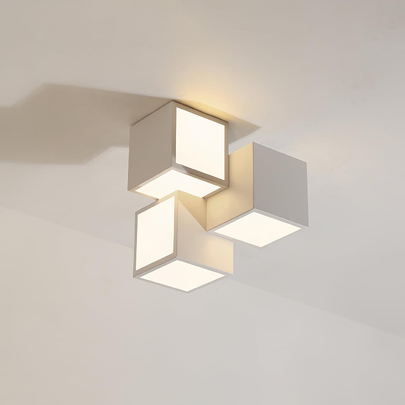 Geo Cube Ceiling Light