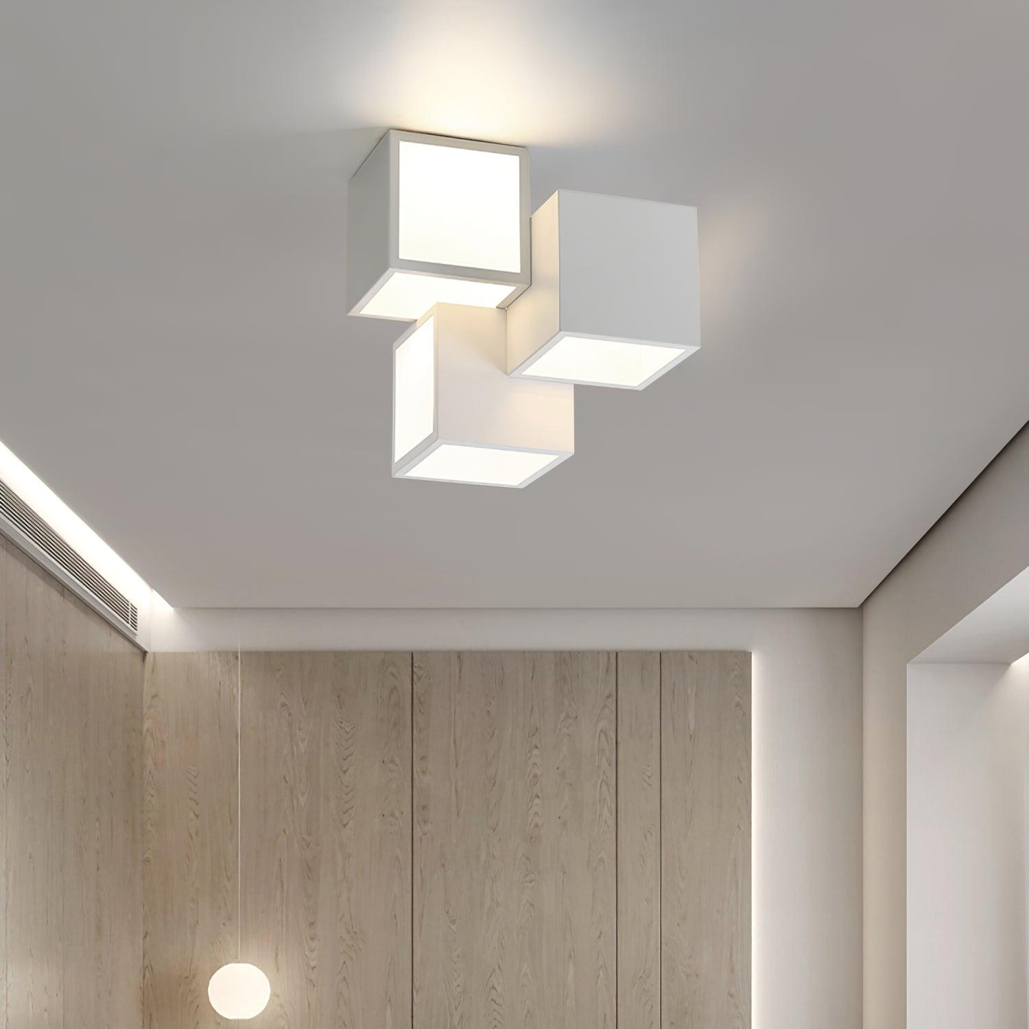 Geo Cube Ceiling Light