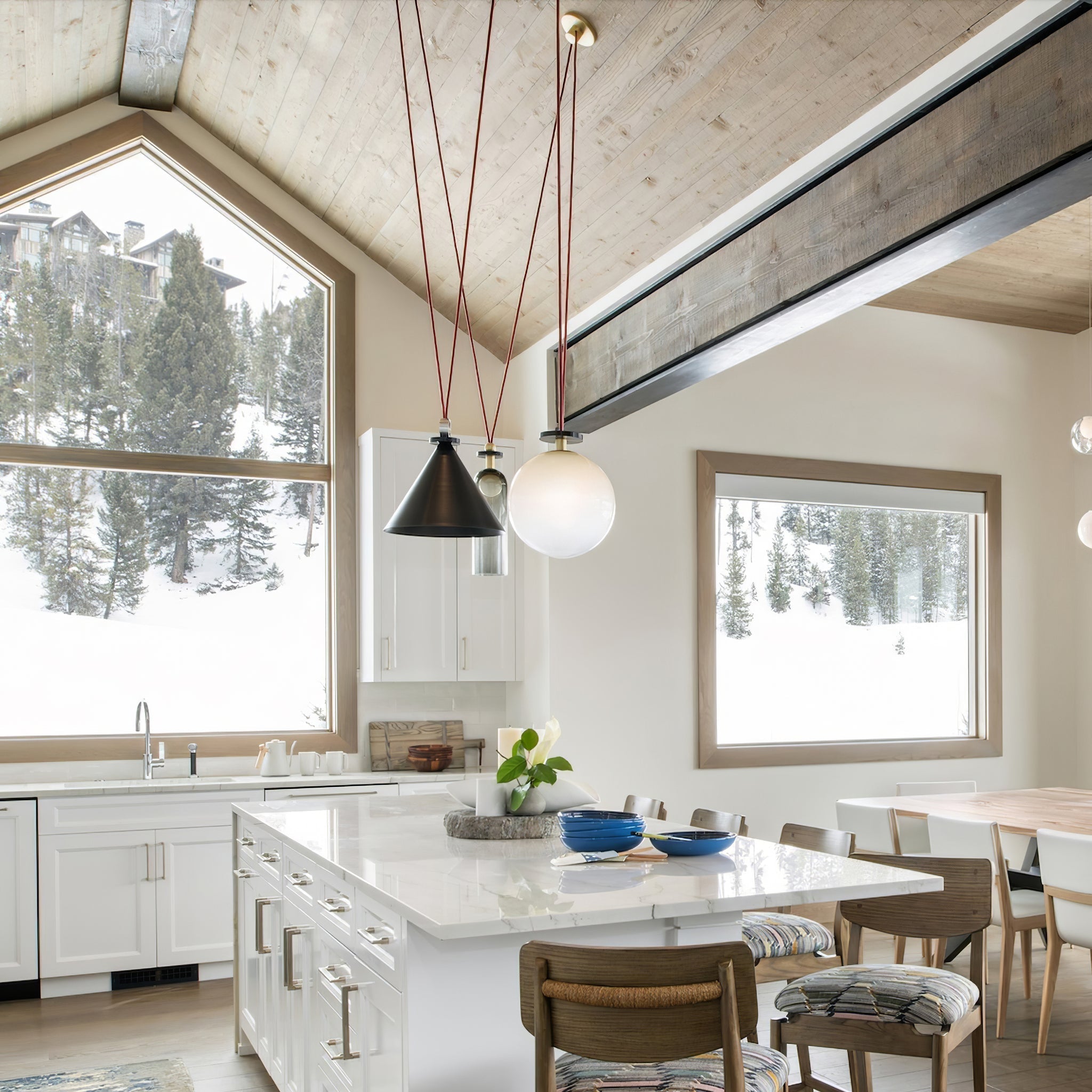 Cuzon Geometric Pendant Light