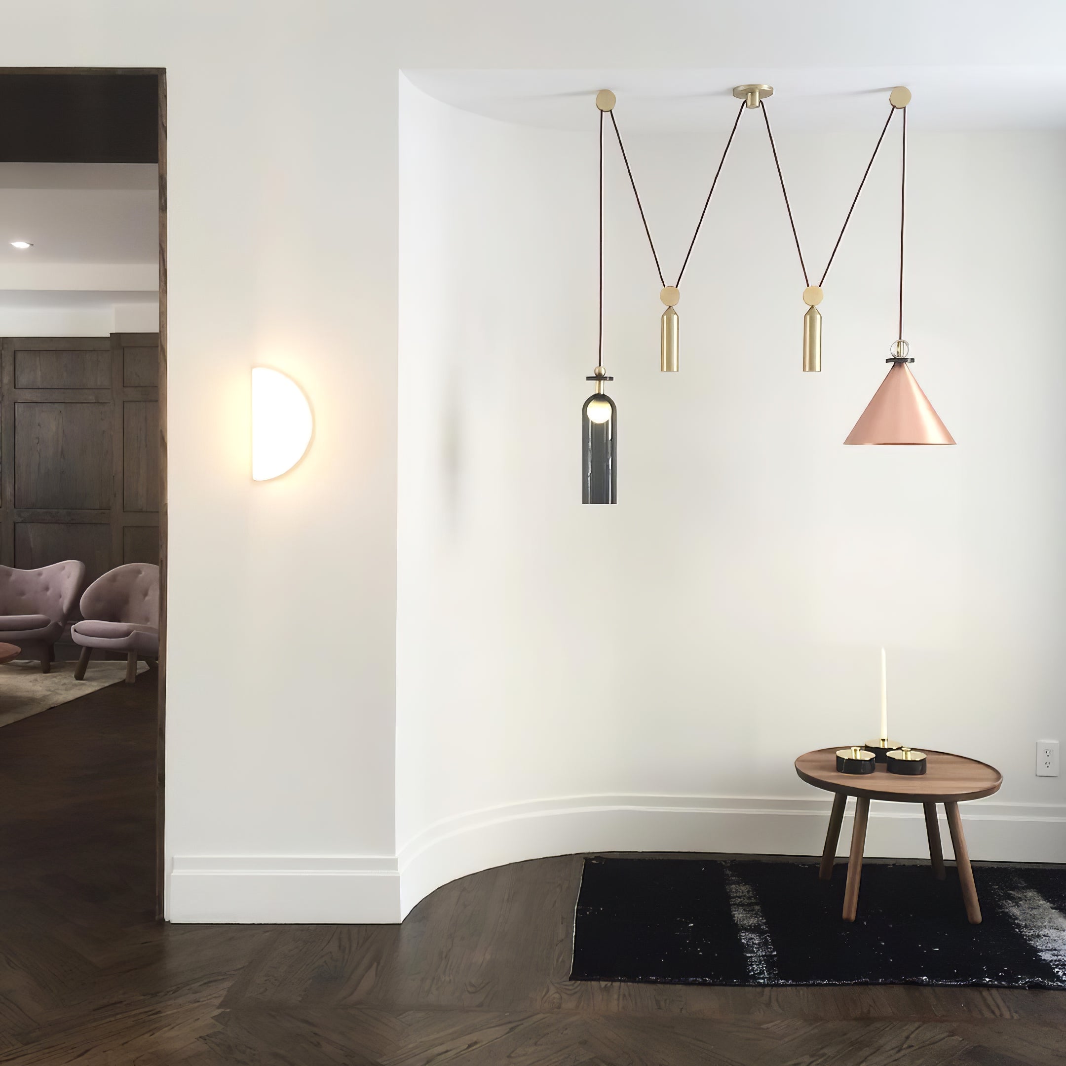 Cuzon Geometric Pendant Light