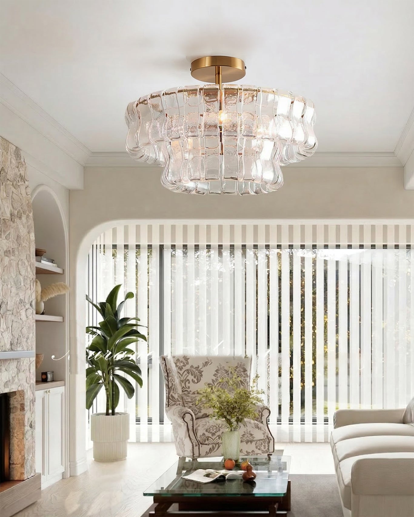 Glenora Round Ceiling Light
