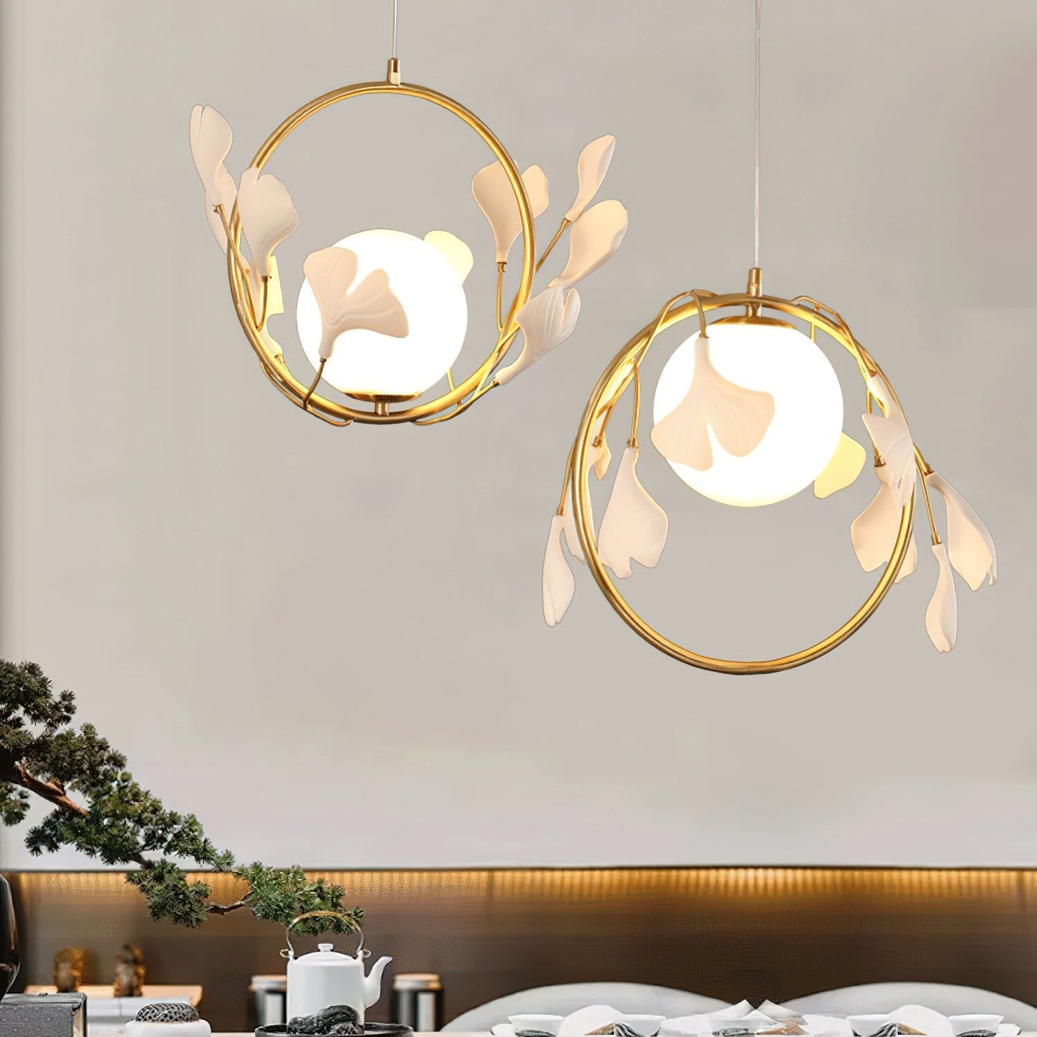 Gengo Flower Pendant Light