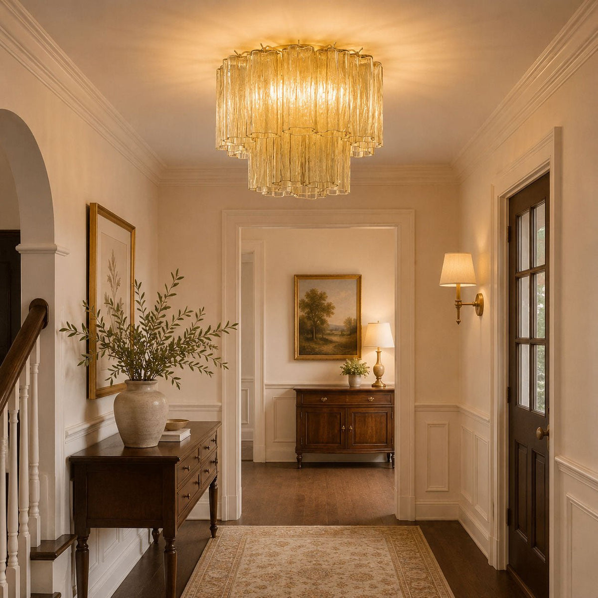 Murano Tubes Ceiling Lamp – detail 4