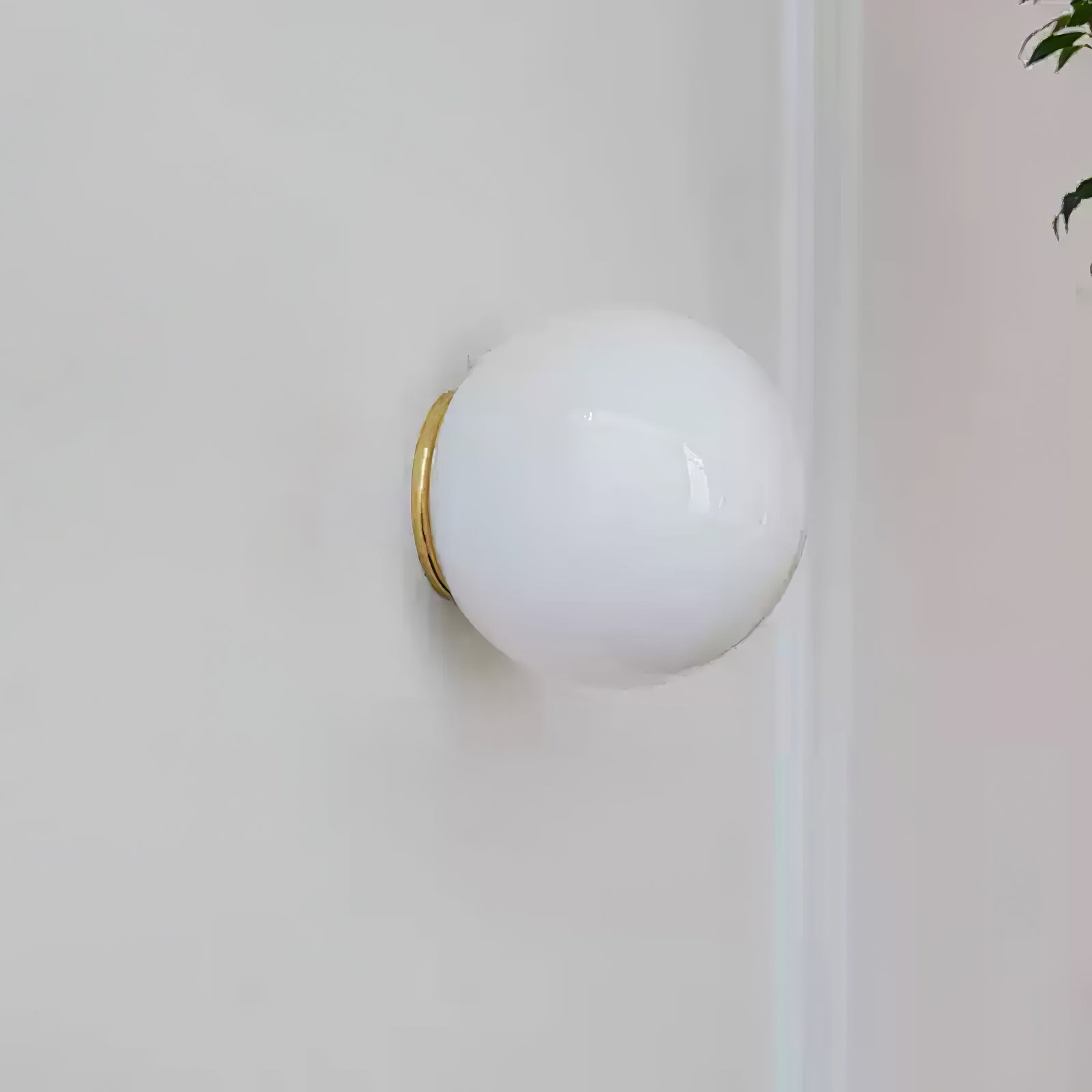 Glass Mini Globe Wall Light