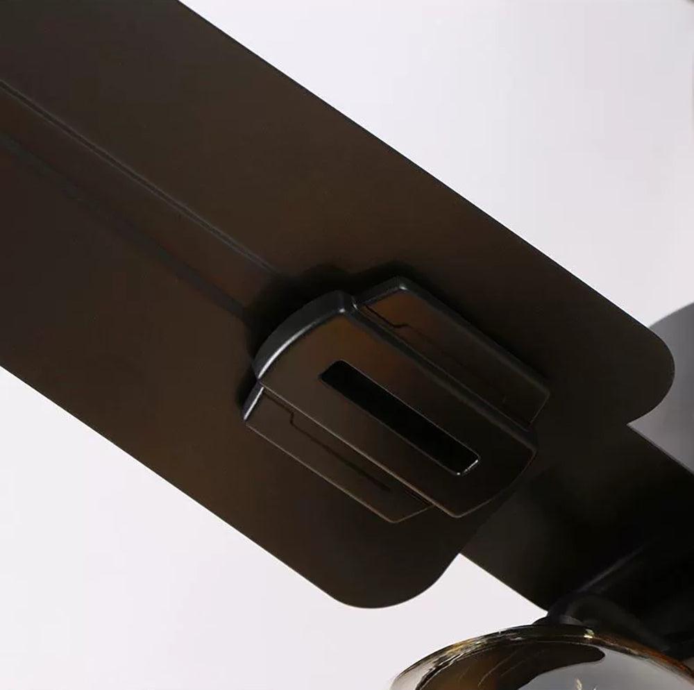 Elson Vintage Black Ceiling Fan