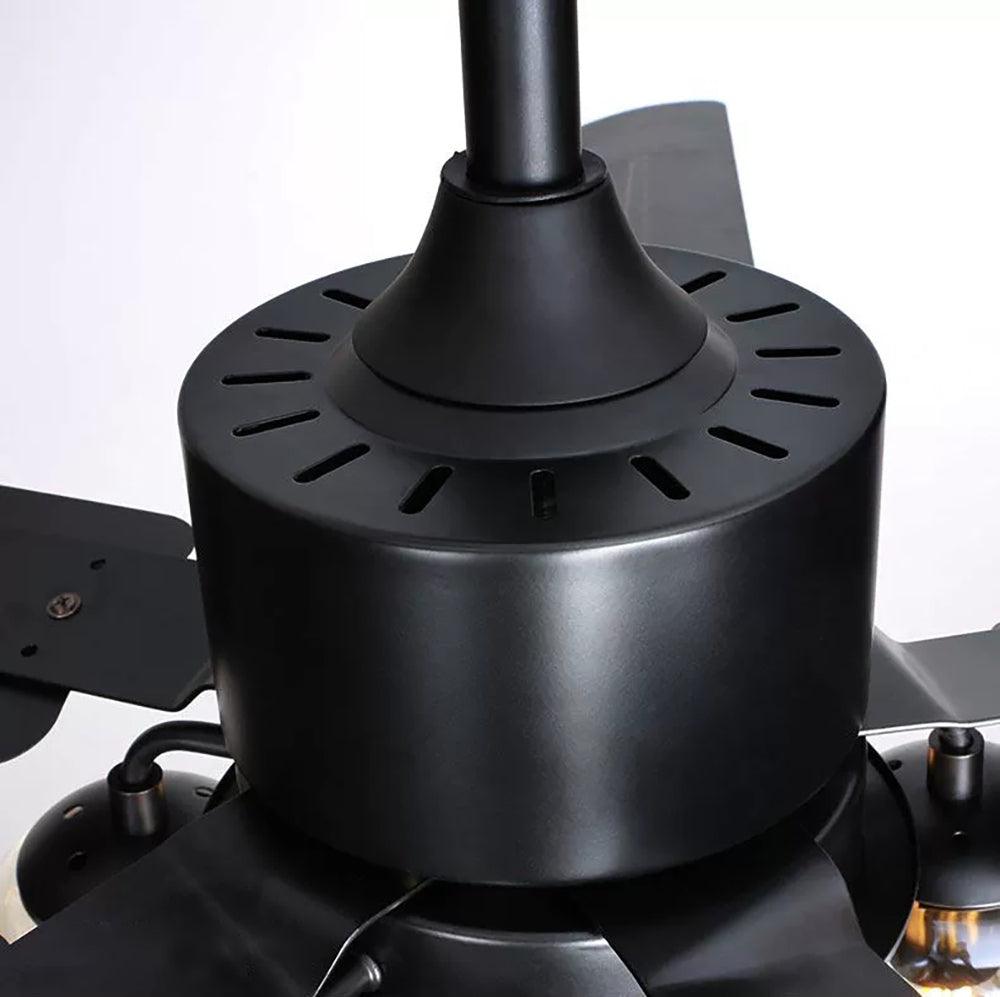 Elson Vintage Black Ceiling Fan