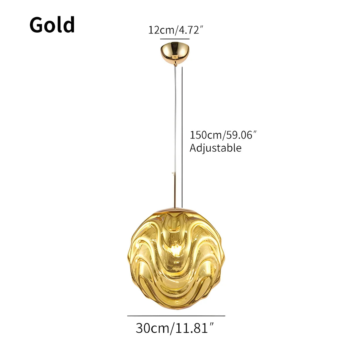 Lavadrip Pendant Light