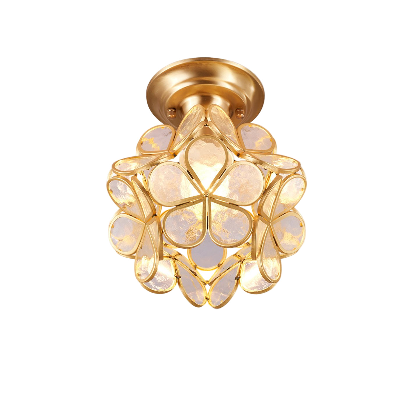 Floyem Gold Accent Ceiling Light