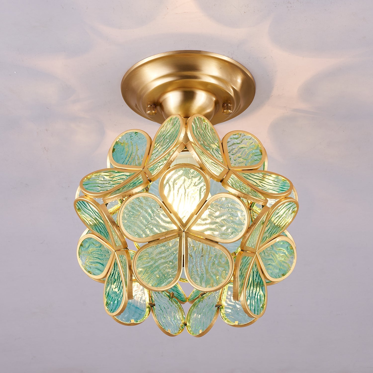 Floyem Gold Accent Ceiling Light