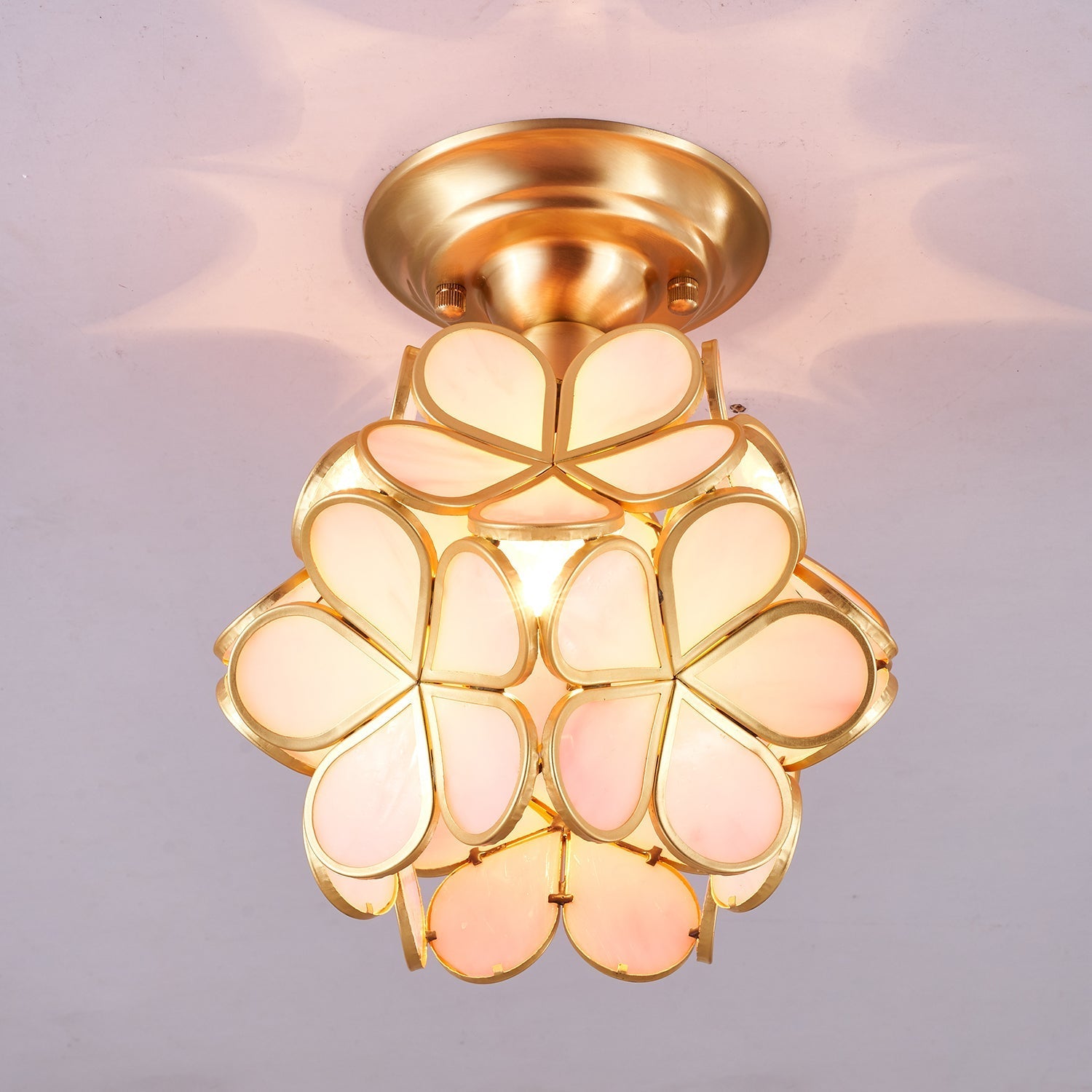 Floyem Gold Accent Ceiling Light