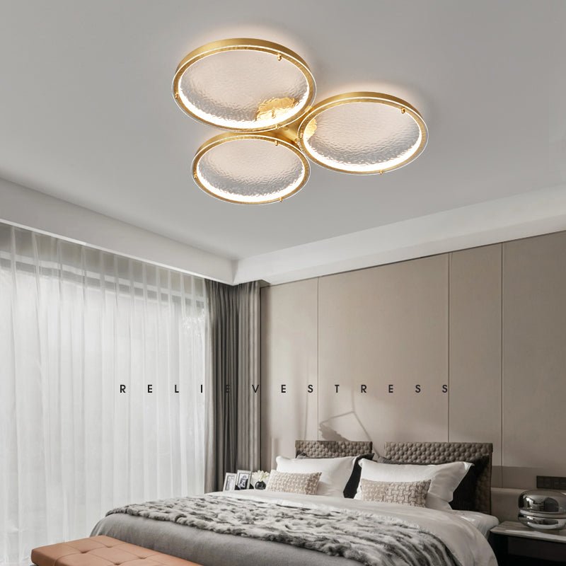 Cloa Golden Ring Design Ceiling Light