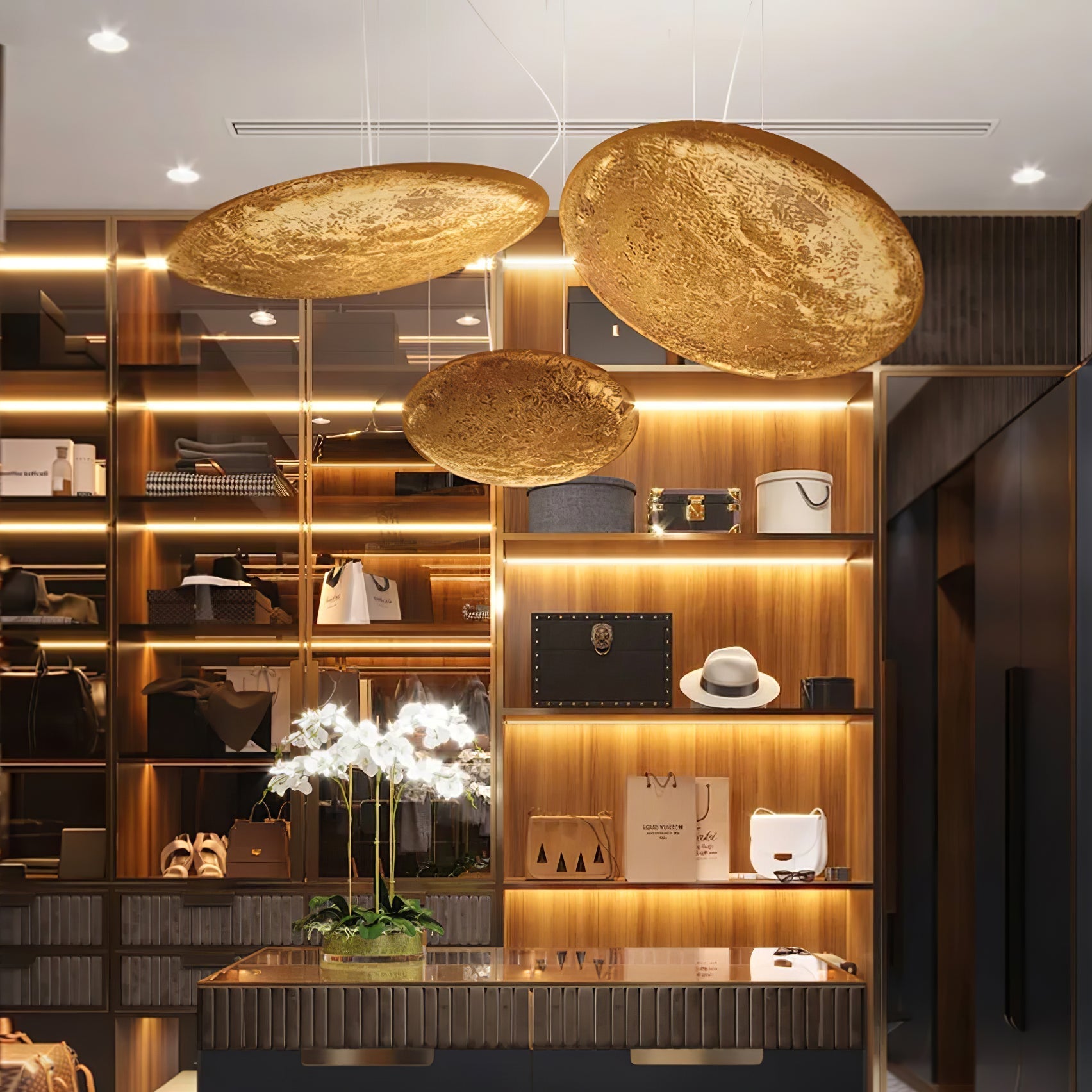 Hisczo Gong Pendant Light