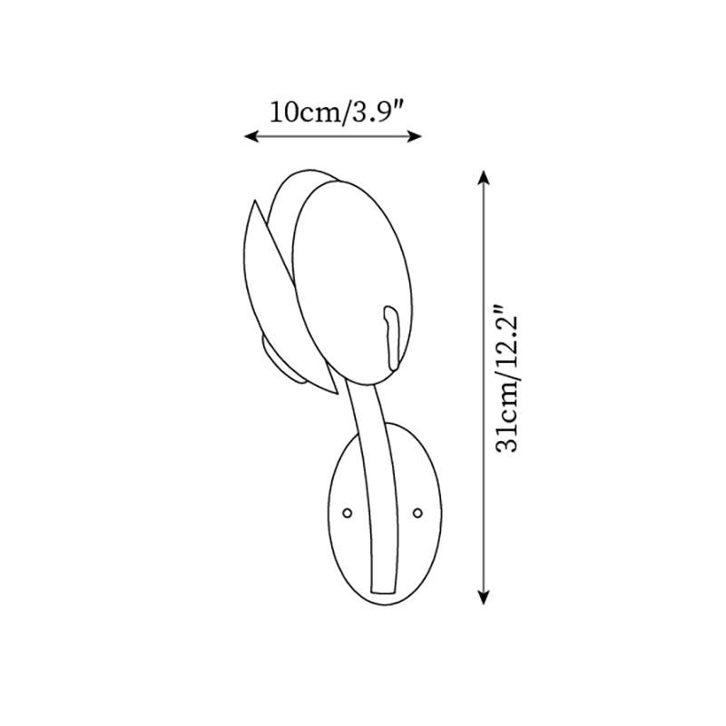 Geca Flower Wall Light
