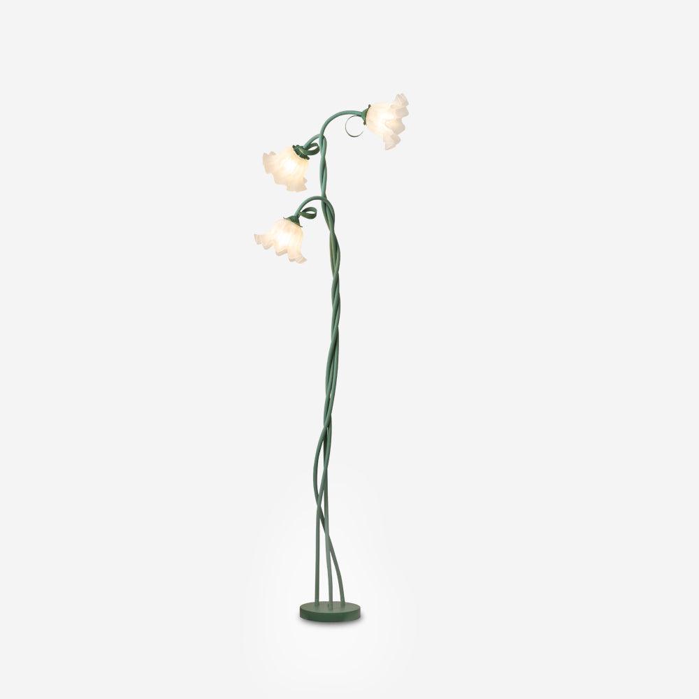 Wrenayo Floral Floor Lamp