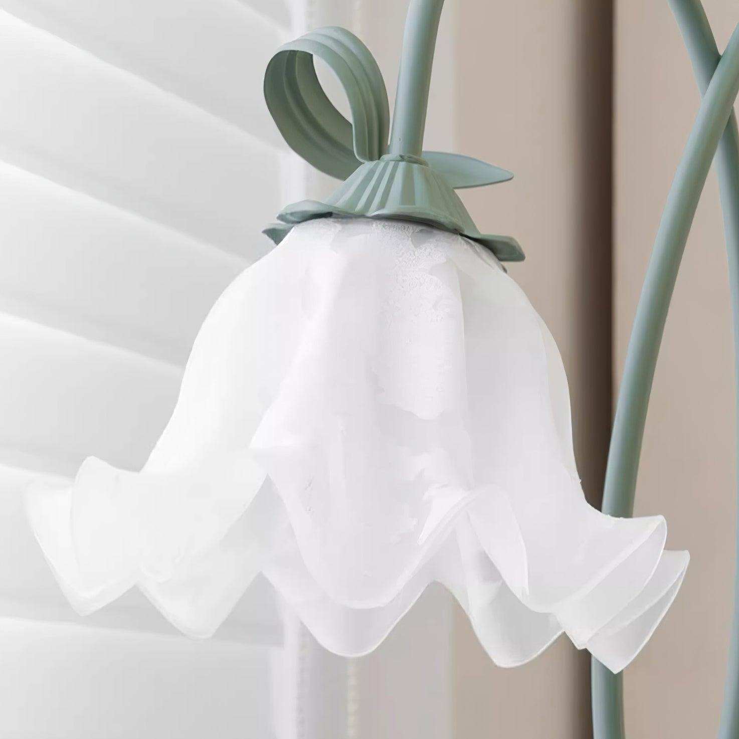 Wrenayo Floral Floor Lamp