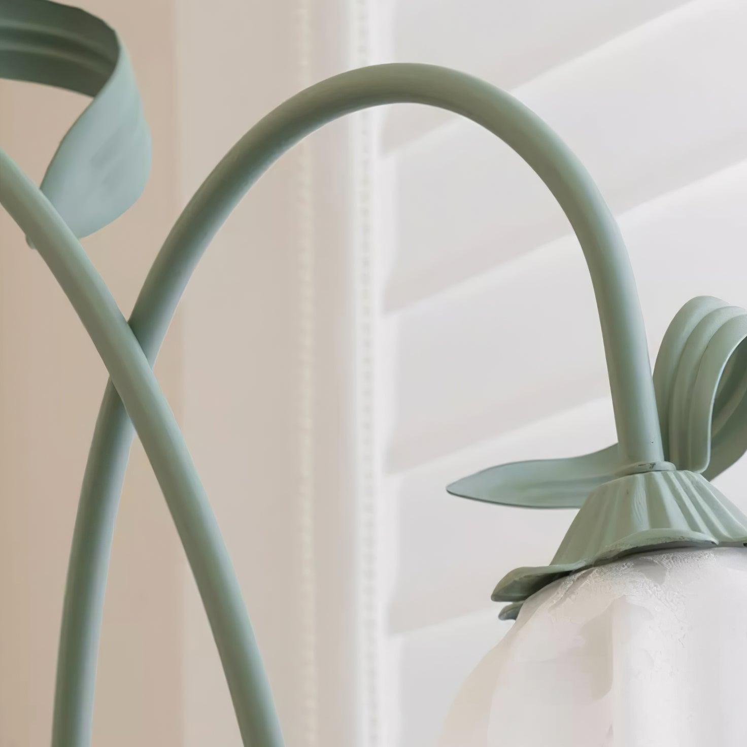 Wrenayo Floral Floor Lamp