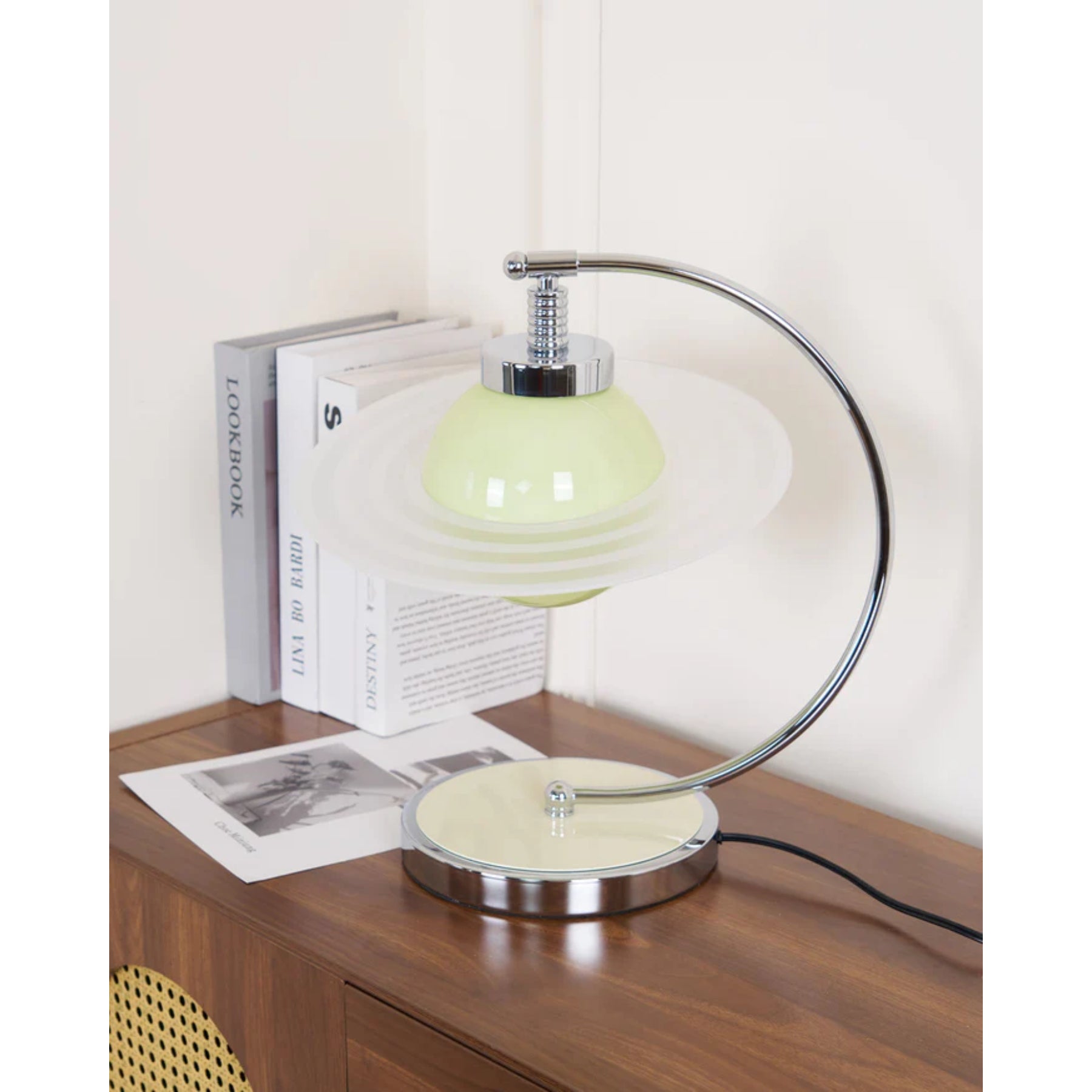 Arco Green Planet Table Lamp