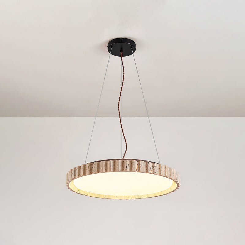 Zenmesca Natural Stone Pendant Light