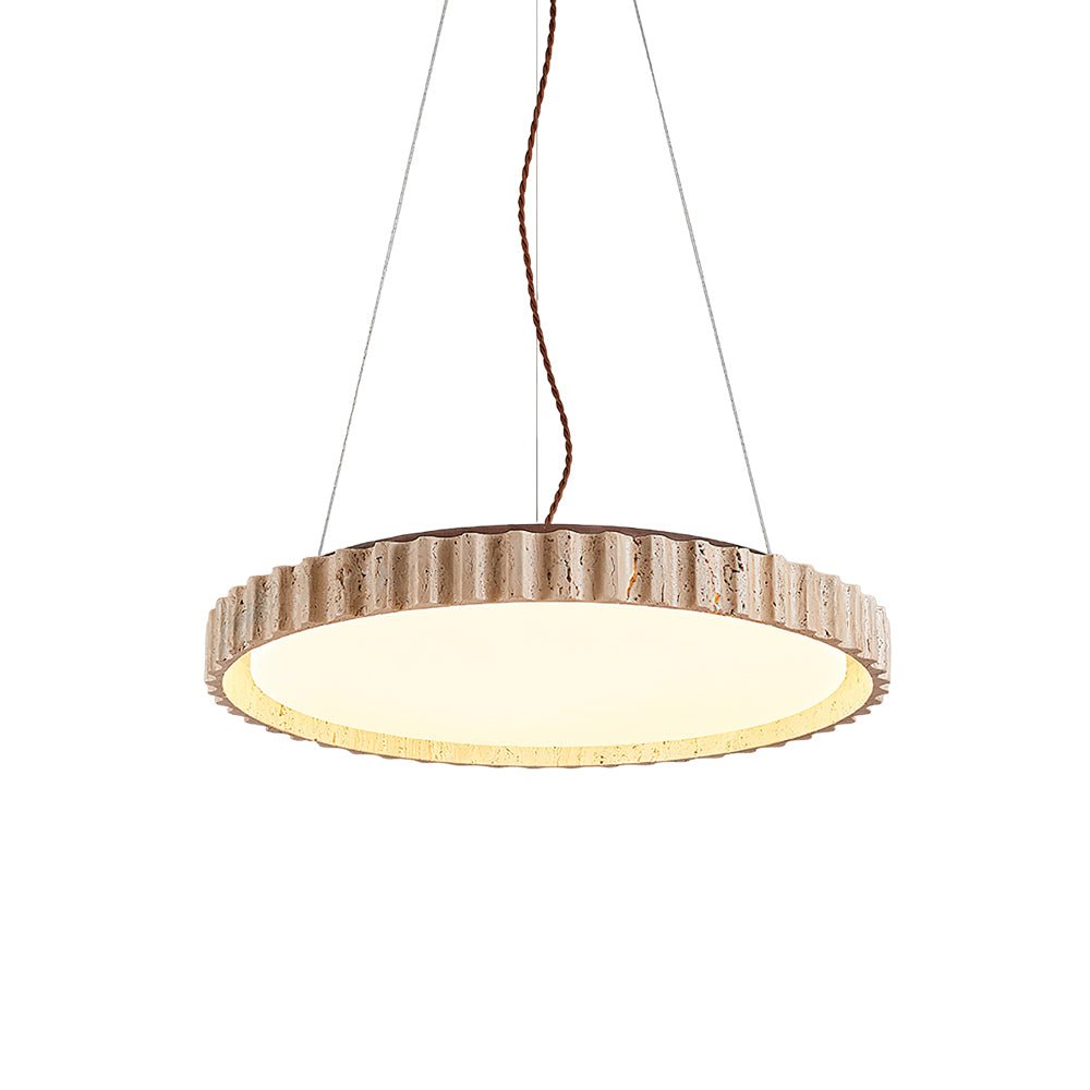 Zenmesca Natural Stone Pendant Light