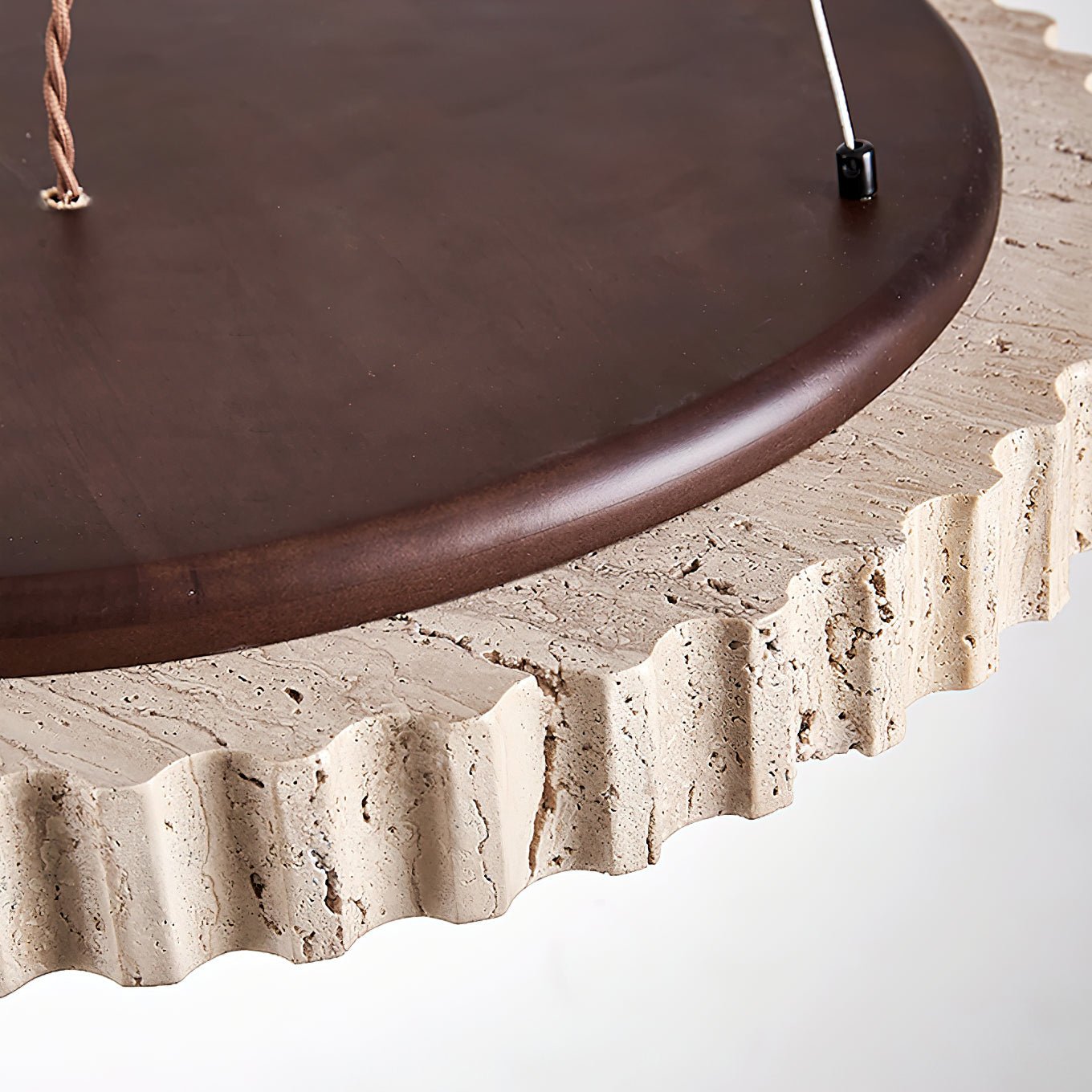 Zenmesca Natural Stone Pendant Light