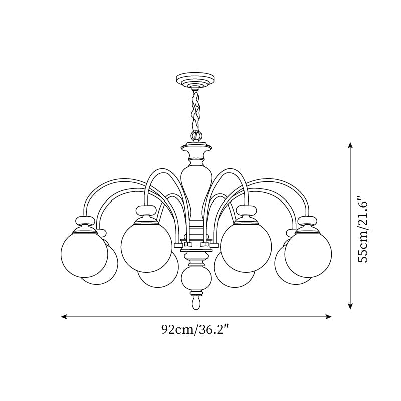 Zorento Chandelier