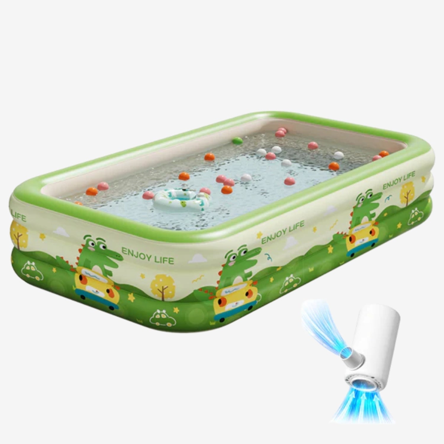 Lennley Outdoor Inflatable Pool